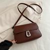 Nova Bolsa de Ombro com Corrente da Moda 2026 para Mulheres, Bolsa Transversal Simples e Moderna, Bolsa Quadrada Pequena Casual e Estilosa para Senhoras