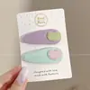 Pinzas laterales con un toque de alta gama, pasadores exquisitos, pasadores para el cabello lindos de dopamina, pinzas para flequillo, pasadores de estilo coreano para primavera-verano