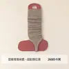 Botas de meia de lã, meias de cano médio amassadas, apoios de pé de dois dedos, sapatos Mary Jane Birkenstock de uso bidirecional, essenciais da moda de outono em várias cores