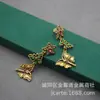 Pendientes Vintage con Personalidad Retro, Diseño de Nicho, Pendientes de Animales, Estilo Lujo Ligero, Pendientes de Gama Alta para Mujer, Aguja de Plata 925