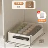 Caja de Almacenamiento de Ropa Tipo Cajón para el Hogar Gabinete de Almacenamiento de Plástico Caja Organizadora de Ropa Caja Transparente para Armario Juguetes Archivos