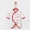 Macacão para bebê recém-nascido primavera, outono e inverno, roupas básicas de algodão para recém-nascidos, meninos e meninas, roupas de borboleta para bebês e crianças pequenas, roupas de outono para bebês