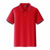 Ropa Polo de Manga Corta al Mayoreo Publicidad Camisa Cultural Producción Algodón Solapa Camiseta Ropa de Trabajo Estampado de Logotipo Bordar