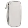 Bolsa de Almacenamiento para Viaje Bolsa de Almacenamiento de Gran Capacidad Cargador Teléfono Móvil Memoria USB Power Bank Organizador de Accesorios Digitales