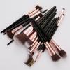 Fábrica atacado 15 portátil macio cabelo escova escova conjunto Cangzhou blush pó sombra sombra escova ferramentas de maquiagem