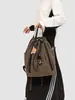 2026 Nueva Mochila Ligera con Cordón Impermeable Mochila de Senderismo Gran Capacidad Viaje Casual Estudiante Bolsa Escolar