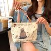 Bolso de Lona de Moda para Mujer 2026 Nuevo Modelo Bolso Tote Bolsa para Lonchera Minibolsa de Mano Bolsa para Almuerzo de Estudiante y Viajero al por Mayor