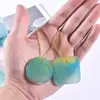 Pingente DIY Coração de Papoula Coração Redondo Oval Quadrado Etiqueta de Espécime Etiqueta para Pendurar Molde de Silicone de Resina