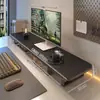Suporte elevador para computador desktop de e-sports, suporte elevador de altura para tela de monitor de mesa de escritório, suporte multicamadas para laptop