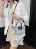 Bolsa Tote al por mayor Modelo Nuevo 2026 para Mujer, Bolso Cruzado Mini de Hombro de Bloqueo de Color de Moda Lujo Ligero