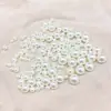 Perlas Iridiscentes No Porosas de Sirena de Alta Calidad, Perlas Porosas Materiales para Joyería DIY, Accesorios para Fundas de Teléfono, Arte de Uñas, Decoraciones de Boda
