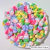Pegamento en crema material DIY accesorios al por mayor sonido de sacudida color sólido animal de caricatura funda de teléfono parche de material DIY