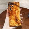 Popular Funda para Teléfono de Hombre con Imitación de Madera de Amazon Adecuada para Samsung S24/25U, Funda Creativa tipo Película para Galaxys23