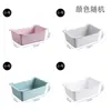 Caixa de Armazenamento de Mesa, Cesta de Armazenamento para Cosméticos, Miudezas, Lanches, Caixa Organizadora de Cozinha, Caixa de Armazenamento Quadrada de Plástico para Casa