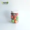 Pote Selado para Alimentos 510ml Calibre 75 Garrafa Plástica Transparente Pote com Embalagem Fácil de Abrir Chá Aromatizado Biscoito Pote Plástico