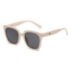 Gafas de sol de moda, caja grande, para mujer, celebridad de internet, estrella, jenniekuku, Chen Jianan, mismas gafas de sol, gafas de sol con protección UV