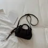 Bolso de alta costura estilo coreano, nuevo modelo 2026, bolso cruzado de color liso, bolso de hombro elegante y único, bolso casual para el antebrazo para el día a día