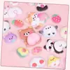Adesivos de Bumbum Macios e Fofos, Adesivos Estereoscópicos 3D com Relevo de Coelho e Panda, Brinquedos de Apertar para Meninas e Crianças, Guka Fofo