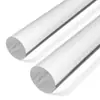 Varilla Acrílica Transparente Varilla Sólida Redonda Varilla de Vidrio Procesamiento Hecho a Medida 1500mm Tira de Plástico Cilíndrica Guía de Luz