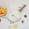 Sartén Imitación Prensada Transfronteriza para Uso Doméstico, Sartén para Huevos, Sartén de Fondo Plano, Sartén Antiadherente, Sartén para Cocinar, Sartén, Venta al por Mayor