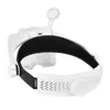 Nueva luz LED de diadema, lupa recargable por USB con 6 lentes, pantalla de potencia, para lectura y reparaciones, lupa de alta potencia y alta definición