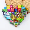2026 Nuevo Modelo Imanes para Refrigerador de Monumentos de Ciudades Chinas Yunnan Shenyang Hong Kong Guangzhou Souvenirs Turísticos Culturales y Creativos