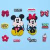 Pegatinas de Ratón y Pato Pareja de Dibujos Animados de Goma Suave de PVC Accesorios DIY Imanes para Refrigerador Decoración Funda de Teléfono Accesorios para Coche