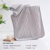 Toalla casera de coral fleece, absorbente y de secado rápido, no suelta pelusa fácilmente, adecuada para lavar la cara y bañarse, toalla facial de color caramelo para dormitorios estudiantiles