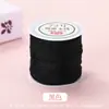 Cuerda Tejida a Mano No. Hilo de Jade 72 Hilos Segmentado Teñido Gradiente Colorido Cuerda de Cinco Colores Hilo para Pulsera DIY Nudo Chino Cuerda Venta al por Mayor