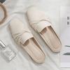 Mules de Espalda Abierta para Mujer, Verano 2024, Mocasines Planos sin Talón, Sandalias Planas para Mujer