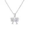 Collar de letras huecas de acero inoxidable nuevo transfronterizo traje hombres y mujeres colgante de acero de titanio aretes joyería de moda europea y americana