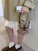 Bolsa de Celular Color Block com Bolinhas da Moda 2026 Novo Estilo Coreano Bolsa de Ombro da Moda para Trabalho Deslocamento Bolsa Transversal Casual