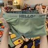 Paquete de 4 Ropa interior deportiva transpirable suave para hombre, boxers estampados modernos, calzoncillos bóxer para niños, cabeza