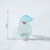 Novo produto transfronteiriço: figuras luminosas e fofas do Papai Noel, decorações adoráveis para DIY, enfeites para pendurar e figuras em miniatura para paisagens