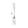 Juego de Cubiertos de Acero Inoxidable Transfronterizo para Hoteles, Cuchillos y Tenedores para Bistec, Cucharas Soperas, Cucharas de Postre para Restaurantes, Tenedores para Pasteles, Juego de Cubiertos con Mango Puntiagudo