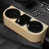 Suministros para coche caja de almacenamiento para hueco de asiento de coche portavasos de cuero para coche caja de almacenamiento caja de almacenamiento para hueco de asiento