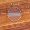 Esponja de Pó Transparente Que Não Absorve Pó, Esponja de Maquiagem Elástica Que Não Retém Pó, Ferramenta de Beleza de Silicone Ultra-Suave Esponja de Pó para Polegar