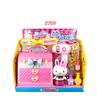 Conejo Rosa de Una Palabra Cocina Refrigerador Mini Tocador Fiesta de Pasteles Simulación Herramientas Médicas Juguetes de Juego en Casa para Niñas