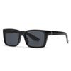 Gafas de sol artísticas retro de moda transfronteriza europea y americana con encanto moderno estilo INS, gafas de sol anti-luz azul 6078