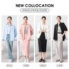 Yuyue 2026 Verano Nuevo Clásico Cárdigan de Solapa Superior Delgado Adelgazante Chaqueta Camisa Suelta Camisa de Mujer