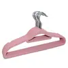 Percha de Ropa Afelpada 45cm Engrosada Antideslizante Sin Costuras Perchero Organizador de Almacenamiento para el Hogar Soporte para Ropa Perchero al por Mayor