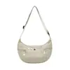 Bolsa de tecido impermeável ultraleve estilo japonês, unissex, bolsa de ombro versátil, bolsa transversal, bolsa multifuncional de nylon, leve, grande capacidade, bolsa em formato de chifre