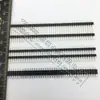 Fileira única espaçamento duplo plástico 2,0 mm agulha de fileira única 1*40p pino duplo plástico alongado 9/15/17/20/21mm agulha reta