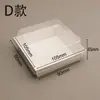 Papel Corrugado de Piel de Vaca Ventana de Resorte Estilo Camping Caja para Frutas de Picnic Caja para Pasteles de Postre Caja de Empaque para Picnic Caja de Picnic