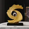 Arte Criativa Dinheiro Rolando em Enfeites Decorativos Correndo no Tempo Armário de Vinho Sala de Estar Gabinete de TV Entrada Escritório Alto Nível