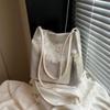 Bolso de Hombro Grande de Alta Calidad Estilo Nacional Nuevo Bordado de Paisaje Bolso Grande para Mujer Nuevo Axila Hojas de Bambú para Mujer