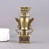 Novo Modelo Sanxingdui Figura Humano-Cabeça Pássaro-Corpo Elefante-Cabeça Cabeça-Plana Cultura Antiga Shu Criativo Retro Ornamento de Mesa Atrativo Turístico Artesanato Decoração