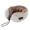 Travesseiro de massagem cervical em forma de U transfronteiriço, massageador elétrico de pescoço para amassar em casa, aquecimento e proteção do pescoço