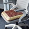 Cojín de Verano Cojín de Hielo Cojín para Silla Silla de Oficina Taburete Trasero Transpirable Verano Esterilla de Mahjong Cojín de Asiento de Bambú