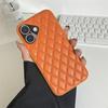 Funda protectora de cuero con diseño de cuadros de diamantes para iPhone 16 Pro Max, iPhone 15 Plus/14 Pro Max, todo incluido.